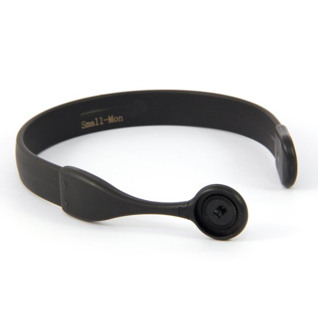 Plastic headband for contact forte, monaural